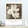 Vintage-Flowers (hochwertiger Premium Wandkalender 2024 DIN A2 hoch), Kunstdruck in Hochglanz