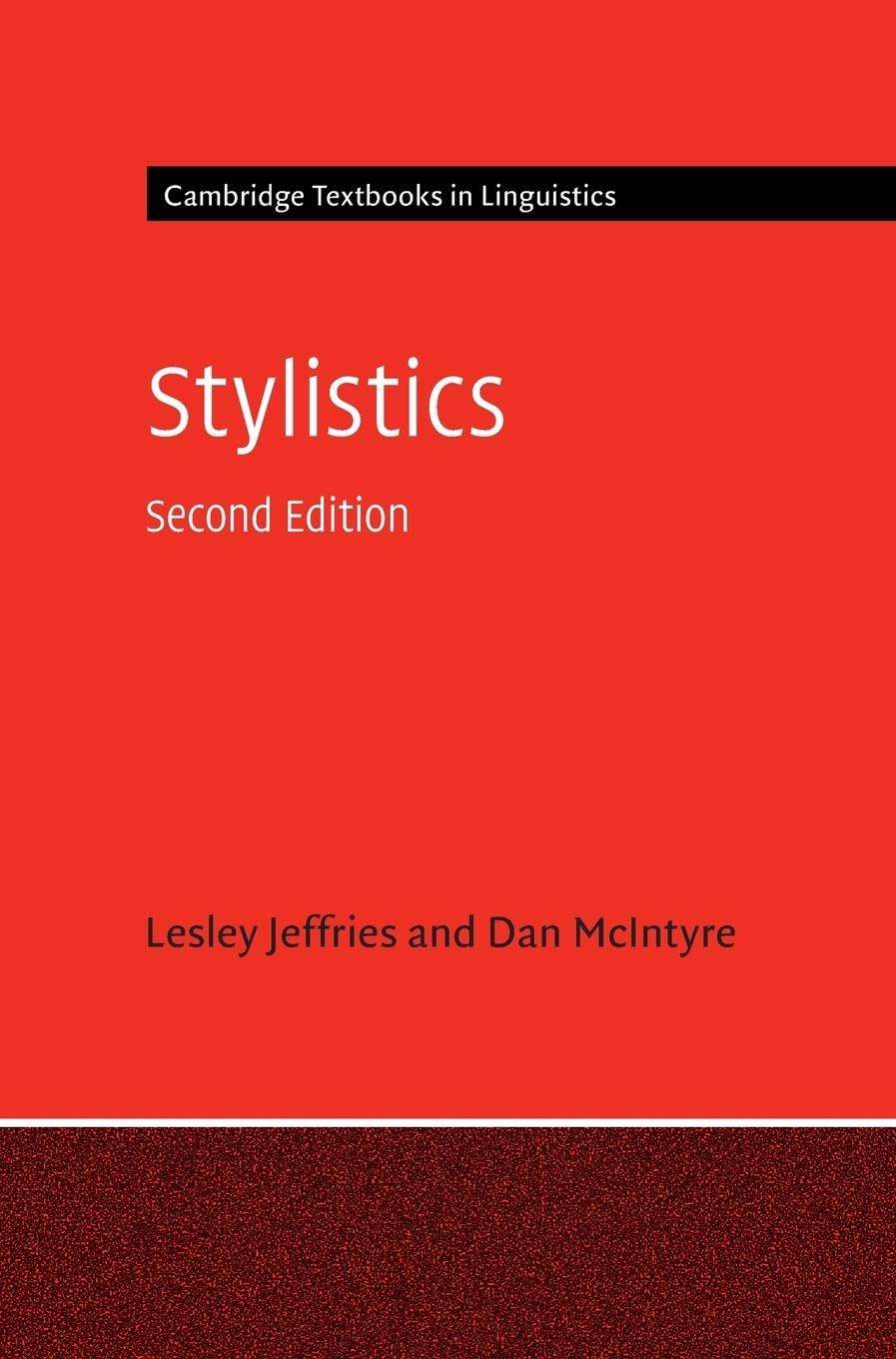 Stylistics (Cambridge Textbooks in Linguistics)