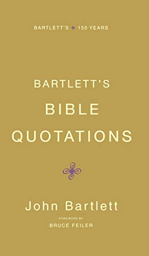 Bartlett's Bible Quotations