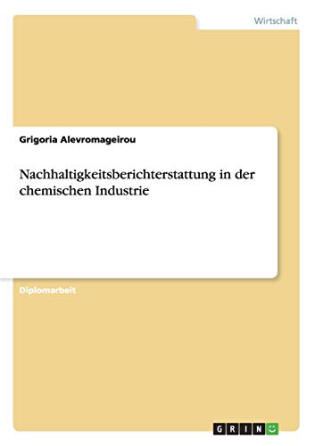 Nachhaltigkeitsberichterstattung in der chemischen Industrie