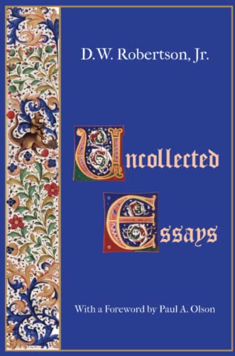 Uncollected Essays