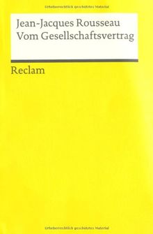 Vom Gesellschaftsvertrag von Rousseau, Jean J | Buch | Zustand sehr gut