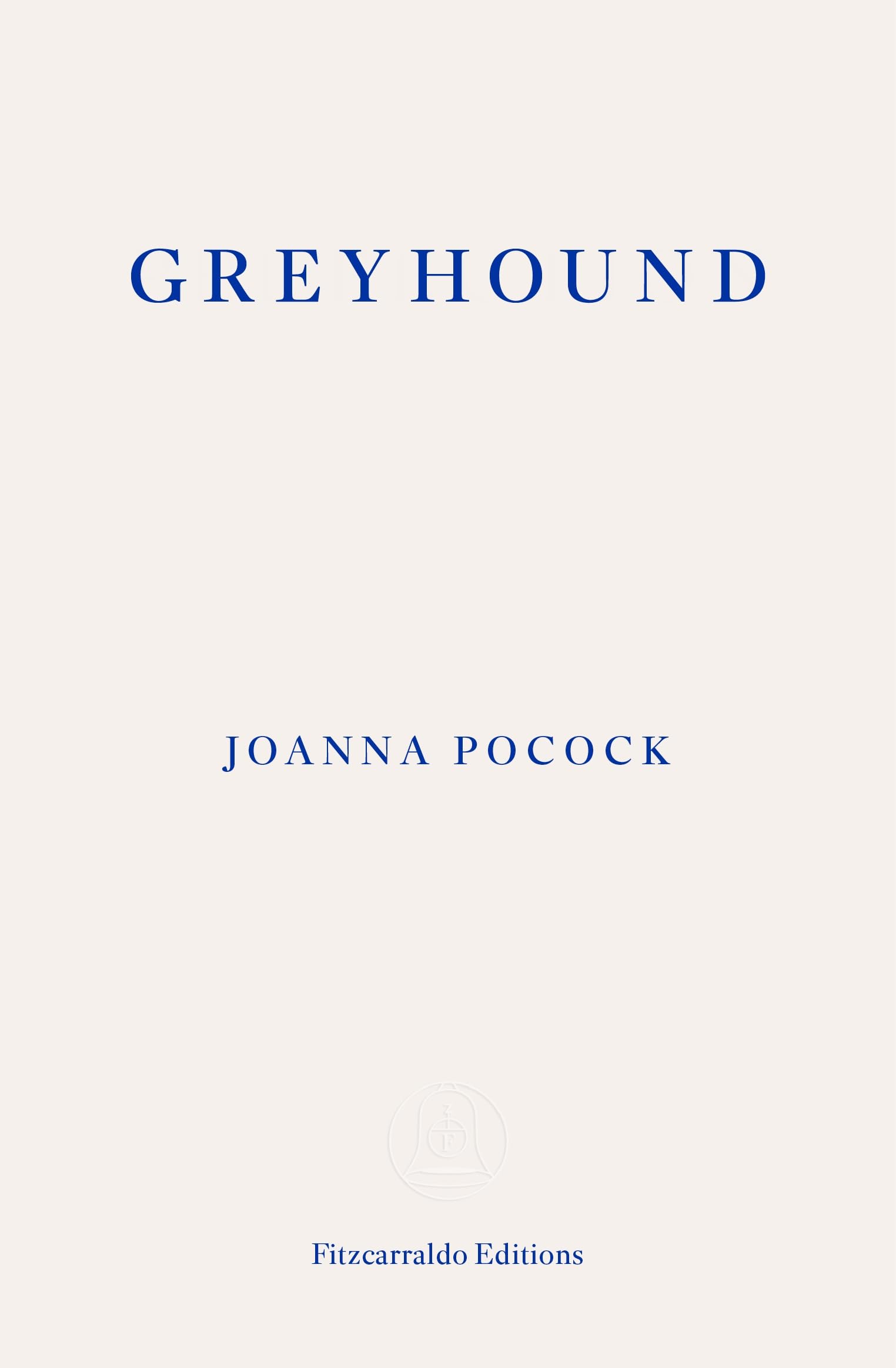 Greyhound, By Joanna Pocock