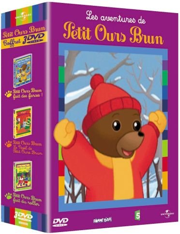 Coffret petit ours brun : Petit ours brun fait des farces / Petit ours brun fait du roller / Le Noël de petit ours brun [FR Import]
