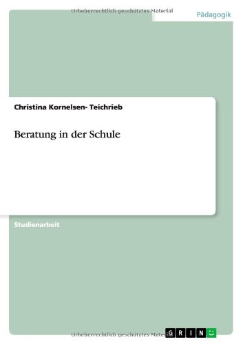 Beratung in der Schule