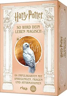 Harry Potter: So wird dein Leben magisch: 64 Impulskarten mit Anregungen, Fragen und Affirmationen, inkl. Booklet, Geschenk für Potterhead-Fans zu ... Potterhead-Fans zu Weihnachten, Geburtstag