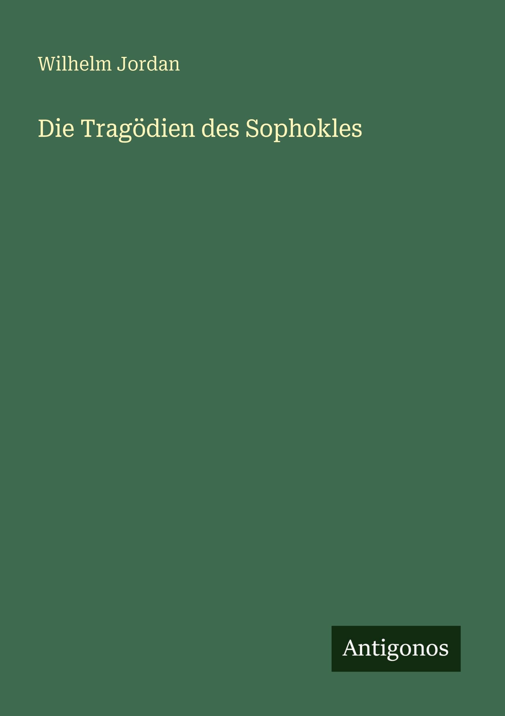 Die Tragödien des Sophokles