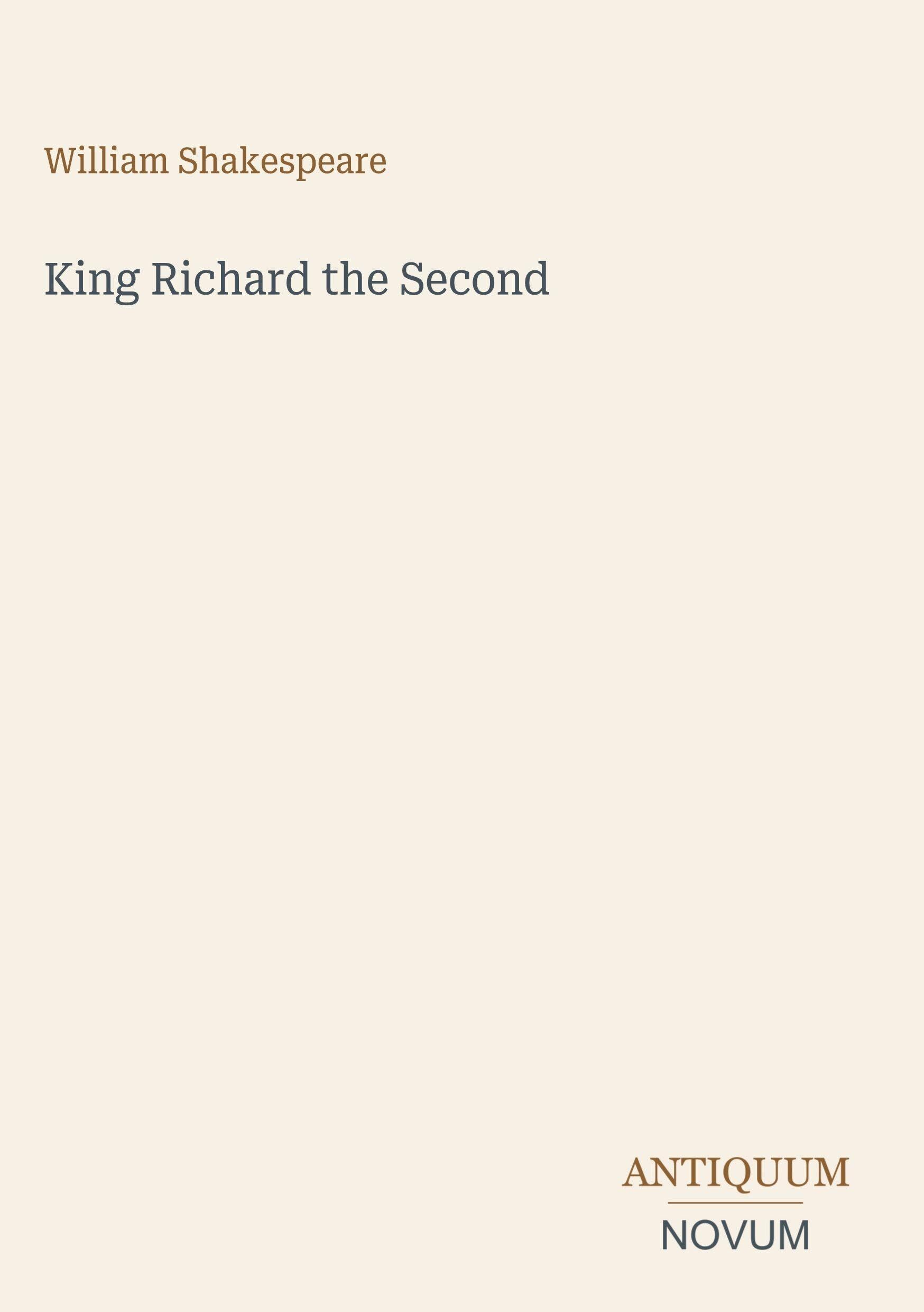 King Richard the Second
