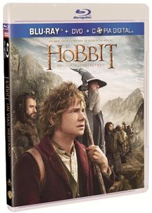 El Hobbit: Un Viaje Inesperado (DVD + BD + Copia Digital) (Blu-Ray) (Import) (Keine Deutsche Sprache)