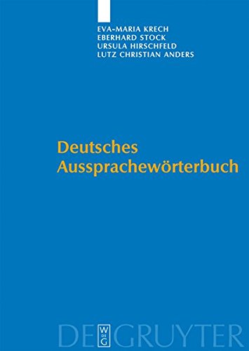 Deutsches Aussprachewörterbuch