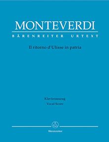 Il ritorno d' Ulisse in patria, Klavierauszug: Italienisch