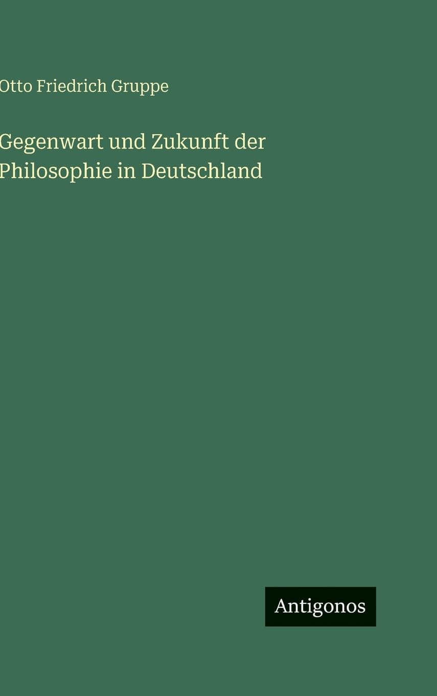 Gegenwart und Zukunft der Philosophie in Deutschland