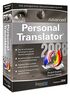 Linguatec Personal Translator 2008 Advanced Deutsch-Englisch