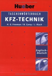 Taschenwörterbuch KFZ-Technik, Englisch-Deutsch