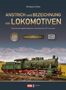 Anstrich und Bezeichnung von Lokomotiven: Das Erscheinungsbild deutscher Lokomotiven von 1871 bis heute