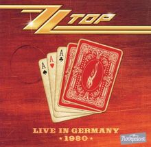 Live in Germany 1980 de ZZ Top | CD | état très bon
