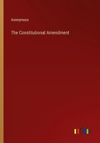 The Constitutional Amendment