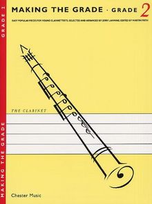 Making The Grade Clarinet And Piano Book 2 (Lanning): Noten, Solostimme für Klarinette, Klavier