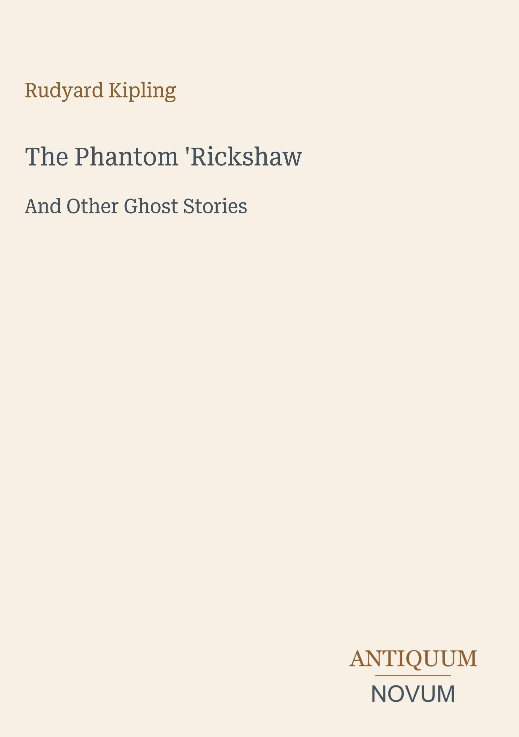 The Phantom 'Rickshaw