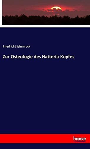 Zur Osteologie des Hatteria-Kopfes