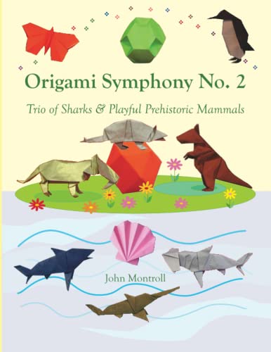 Origami Symphony No. 2: Trio of Sharks & Playful Prehistoric Mammals