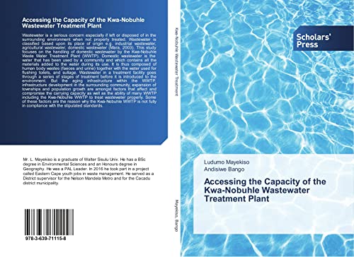 Accessing the Capacity of the Kwa-Nobuhle Wastewater Treatment Plant