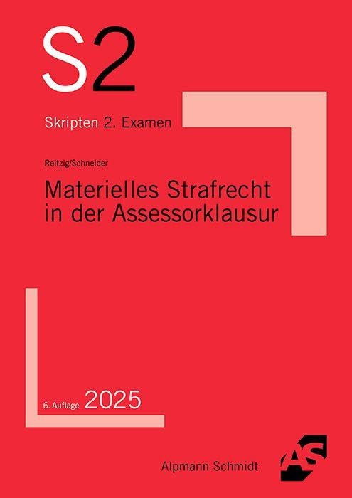 Reitzig Dirk Materielles Strafrecht in der Assessorklausur
