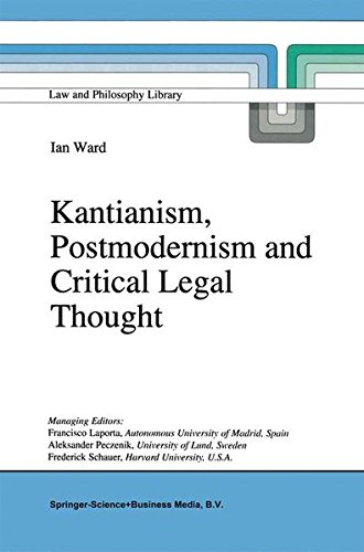Kantianism, Postmodernism and Critical Legal Thought (Law and Philosophy Library)