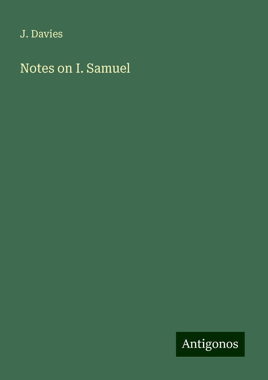 Notes on I. Samuel