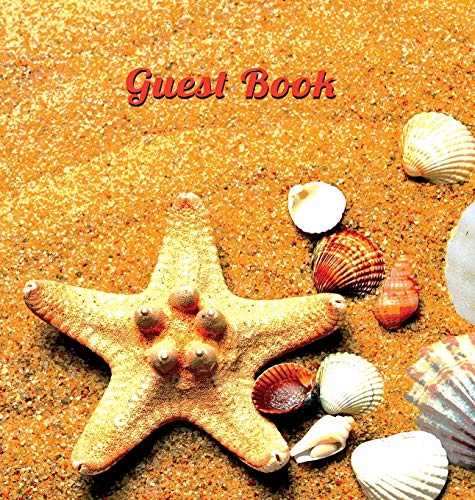 GUEST BOOK FOR VACATION HOME (Hardcover), Visitors Book, Guest Book For Visitors, Beach House Guest Book, Visitor Comments Book.: Suitable for beach ... parties, events & functions by the sea.