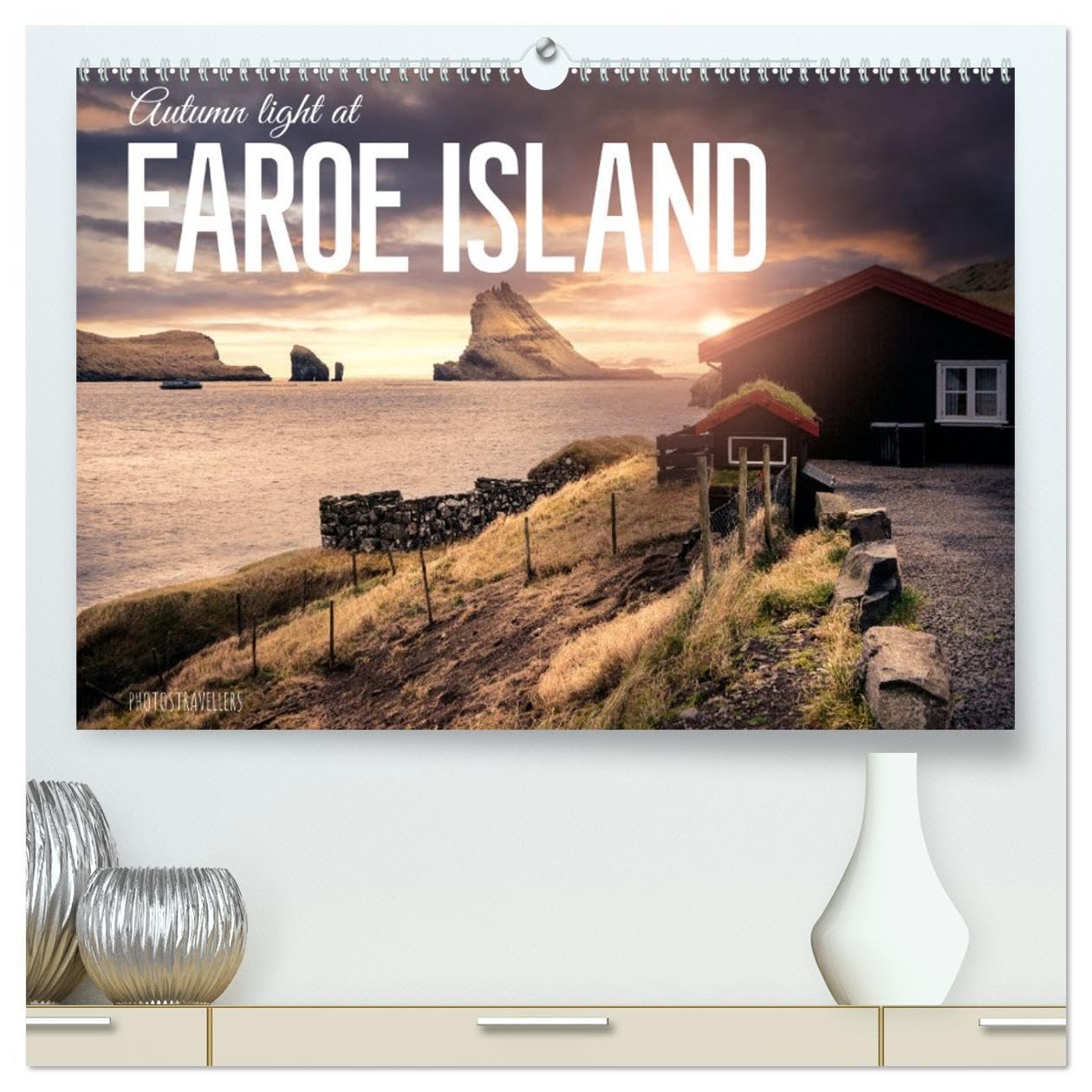 Autumn light at Faroe island (High Quality Premium Wall Calendar 2026 DIN A2 landscape),CALVENDO 12 Month Wall Calendar: The northern Islands
