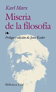 Miseria de la filosofía (Biblioteca Edaf)