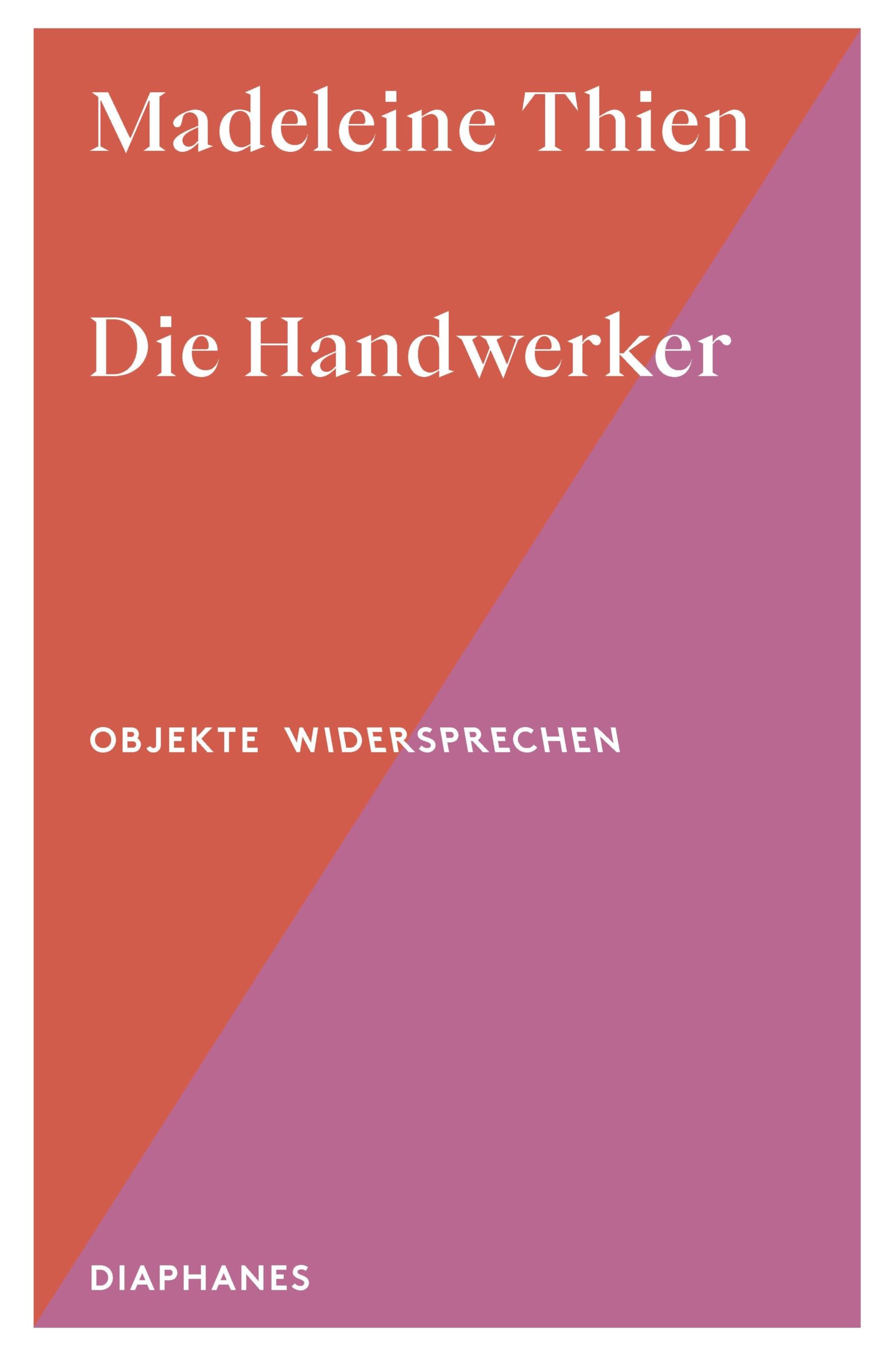 Die Handwerker (Objekte widersprechen – Objects Talk Back)