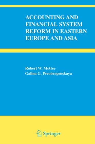 Accounting and Financial System Reform in Eastern Europe and Asia