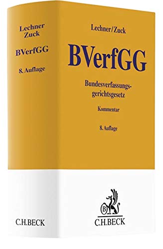 Bundesverfassungsgerichtsgesetz (Gelbe Erläuterungsbücher)
