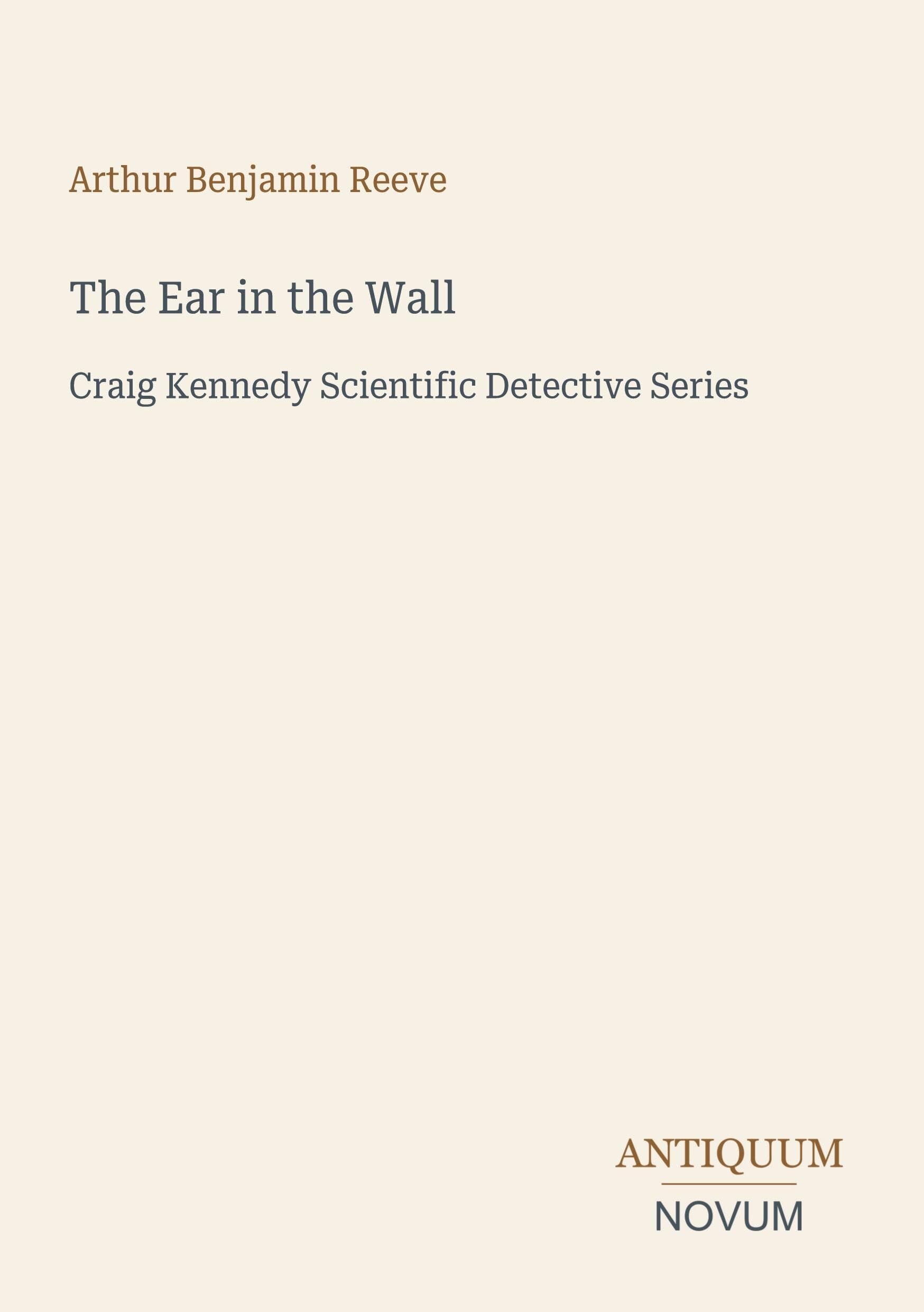 The Ear in the Wall