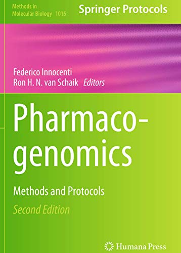 Pharmacogenomics: Methods and Protocols (Methods in Molecular Biology, Band 1015)