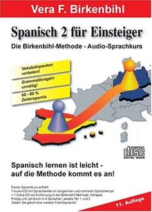 Spanisch für Einsteiger Teil 2.  Audio-CD plus pdf-Handbuch auf CD-ROM