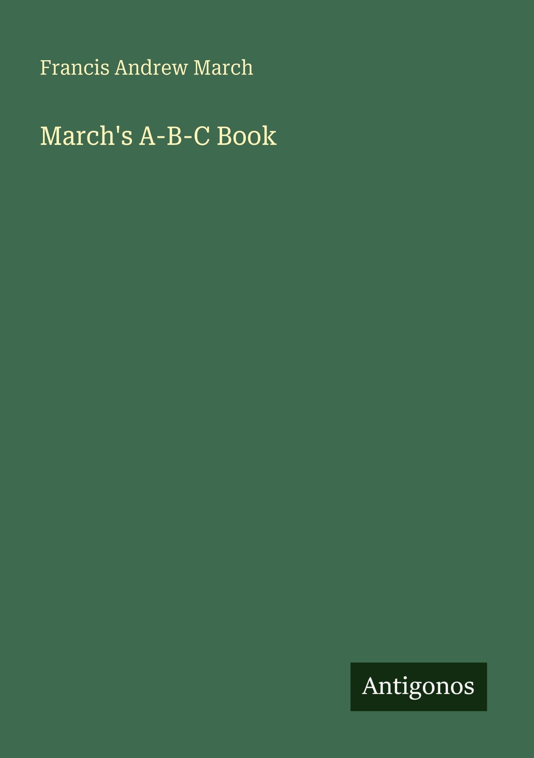 March's A-B-C Book