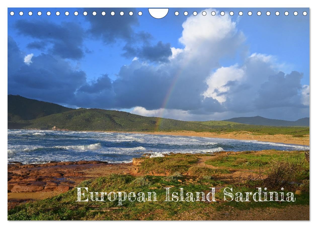 European Island Sardinia (Wall Calendar 2026 DIN A4 landscape), CALVENDO 12 Month Wall Calendar: Journey through Sardinia. Your year round escape to Mediterranean bliss.