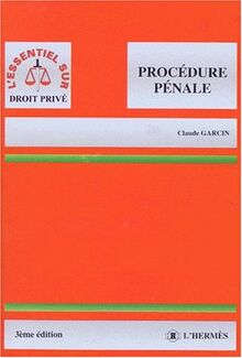 Procedure Penale. 3eme Edition 1998