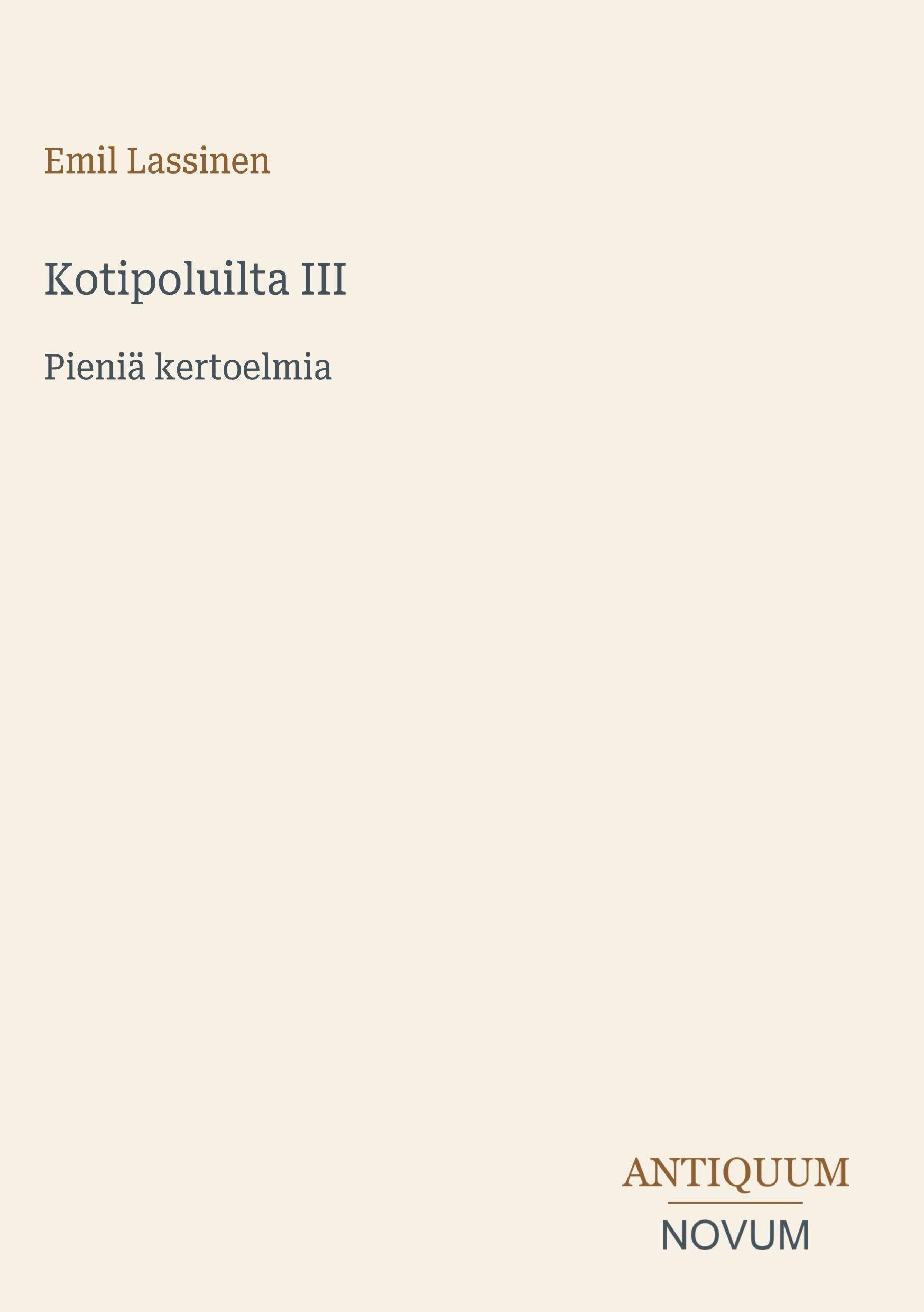 Kotipoluilta III