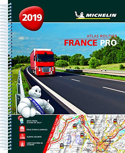 France pro 2019 : atlas routier. France pro 2019 : road atlas. France pro 2019 : Strassenatlas