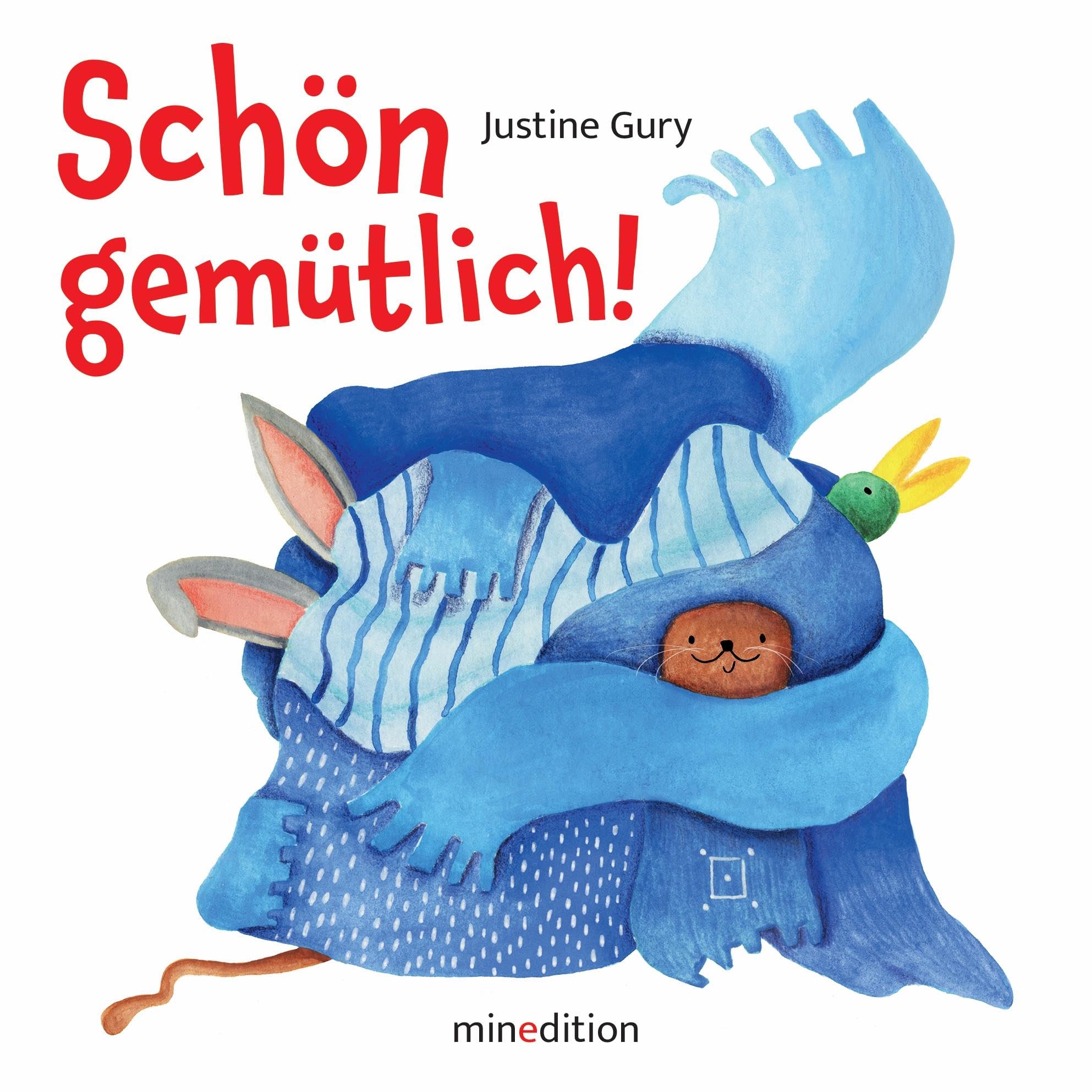 Schön gemütlich!: - ein Spielbuch zum Raten und Entdecken für Kinder ab 18 Monaten. Erstes Zählen lernen von 1-10.