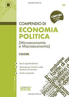 Compendio di economia politica. (Microeconomia e macroeconomia)