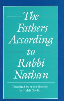 The Fathers According to Rabbi Nathan (Yale Judaica Series)