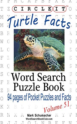 Lowry Global Media Llc Circle It, Turtle Facts, Word Search, Puzzle Book