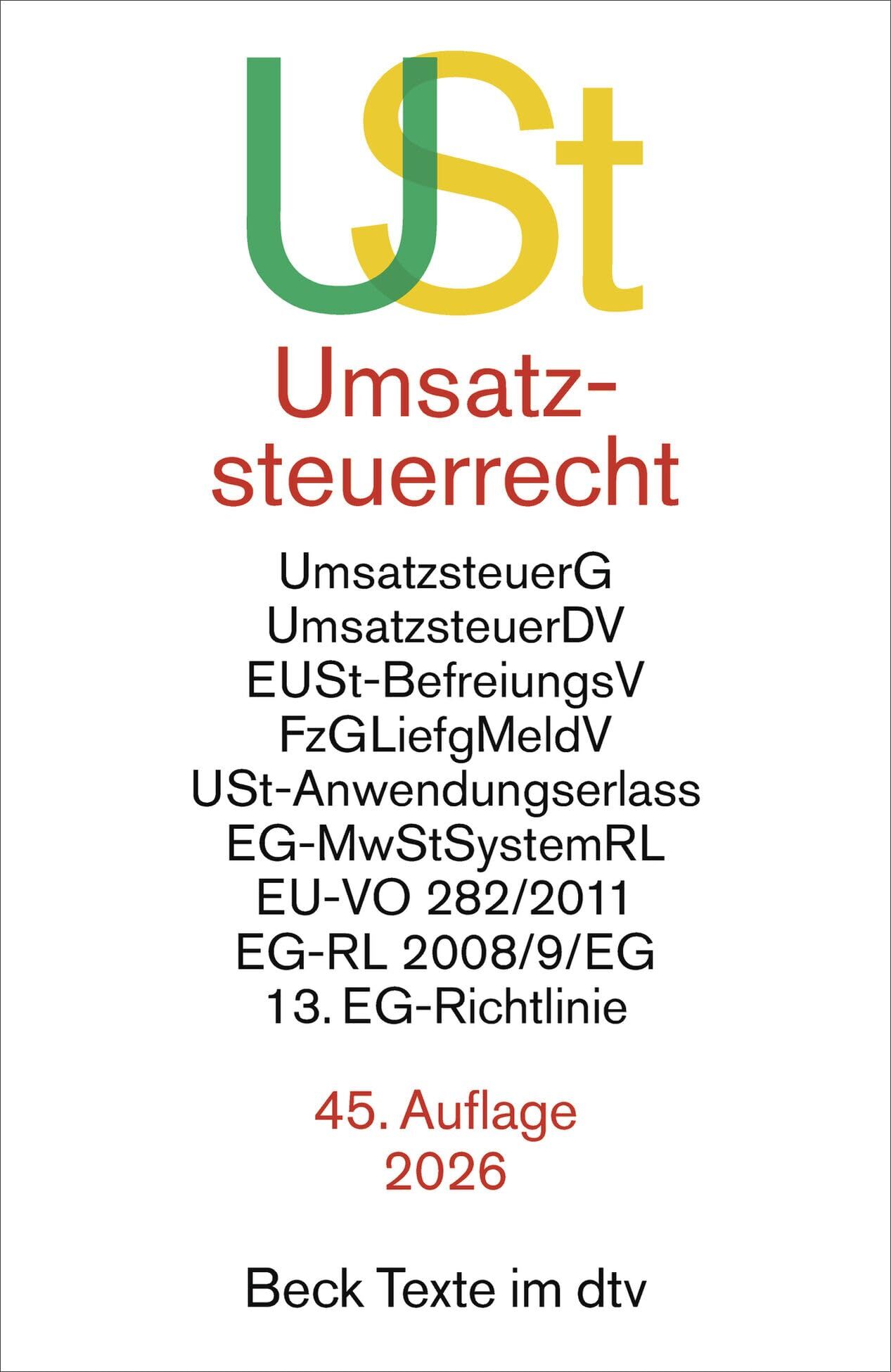 Umsatzsteuerrecht. USt