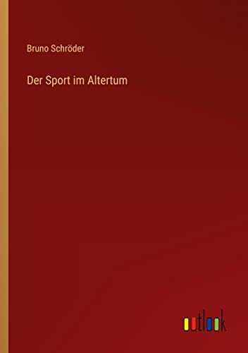 Der Sport im Altertum