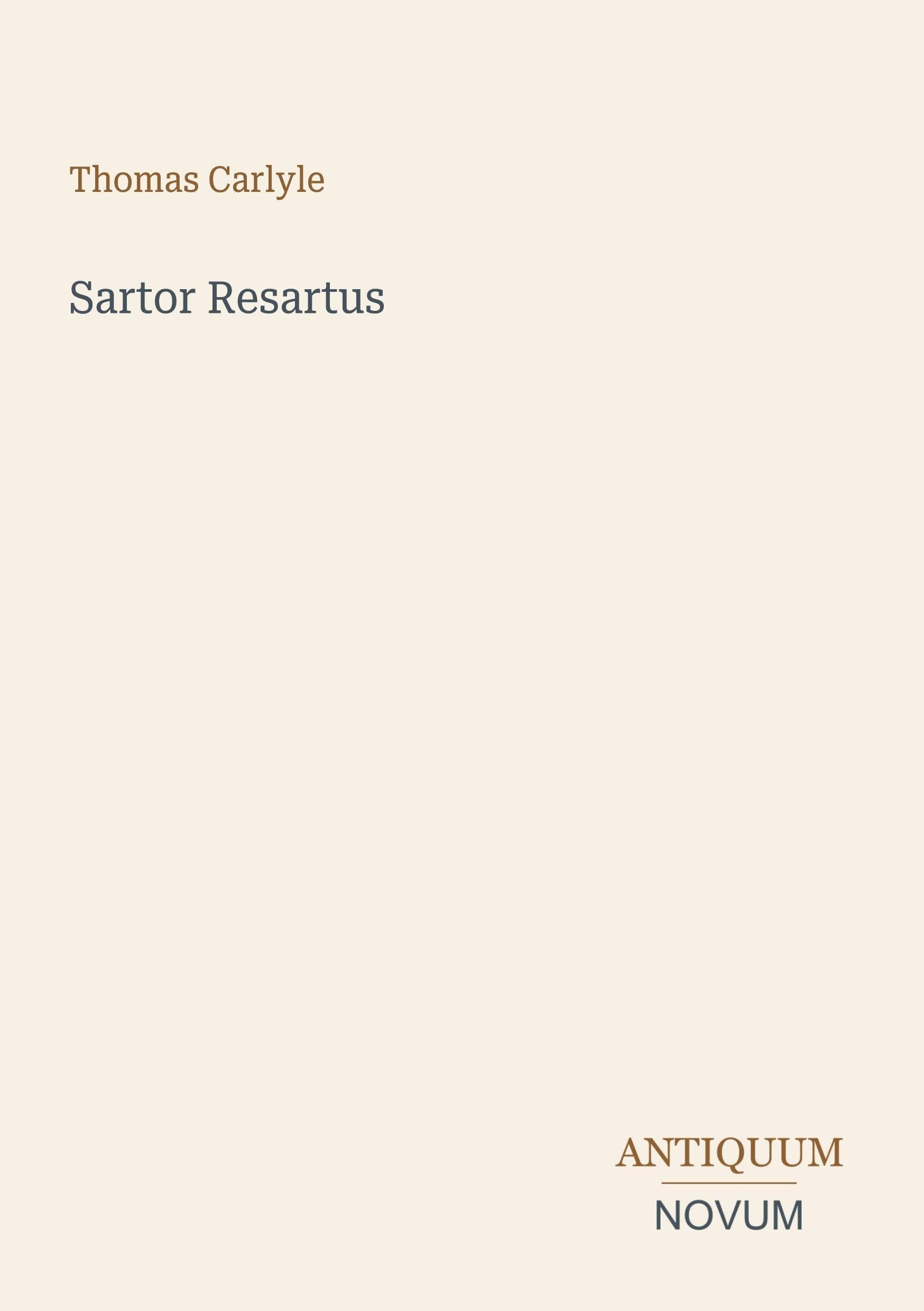 Sartor Resartus